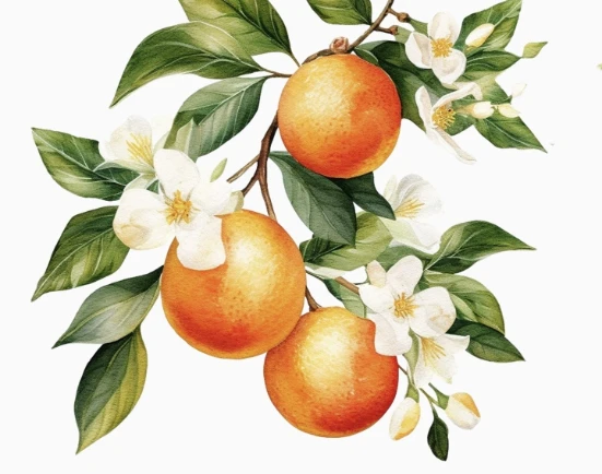 Orange citrus essential oil