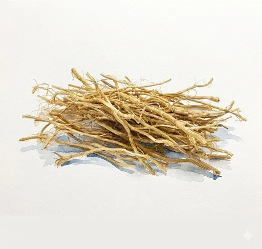 Vetiver woody product essential oil extracted by steam distillation