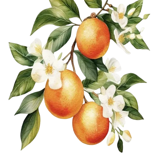 Orange citrus essential oil